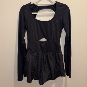 FP Movement by Free People Black Long Sleeve Top